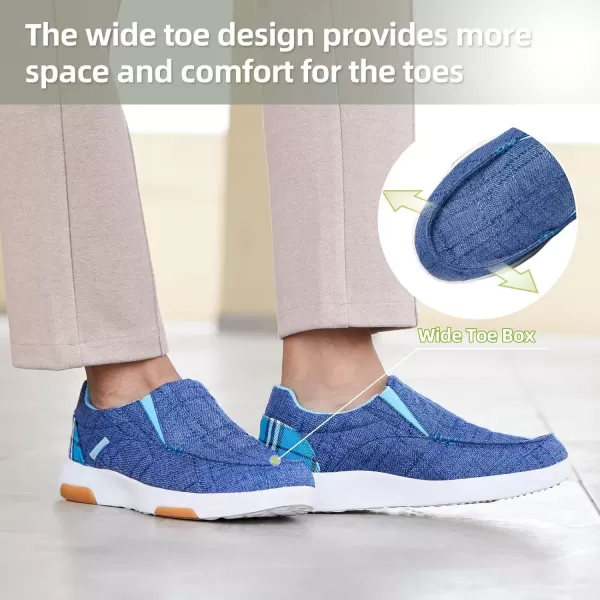 OrthoComfoot Women's Orthopedic Cushioned Slip-On Shoes, Comfortable Plantar Fasciitis Loafers with Arch Support, Casual Orthotic Driving Shoes for Foot and Heel Pain Relief
