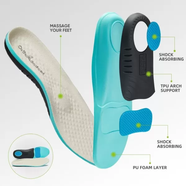 OrthoComfoot Women's Orthopedic Cushioned Slip-On Shoes, Comfortable Plantar Fasciitis Loafers with Arch Support, Casual Orthotic Driving Shoes for Foot and Heel Pain Relief)