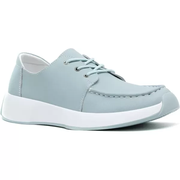 OrthoComfoot Orthopedic Comfortable Dress Shoes for Womens, Leather Casual Sneakers for with Arch Support for Plantar Fasciitis, Walking Shoes with Orthotic Insoles for Foot and Heel Pain