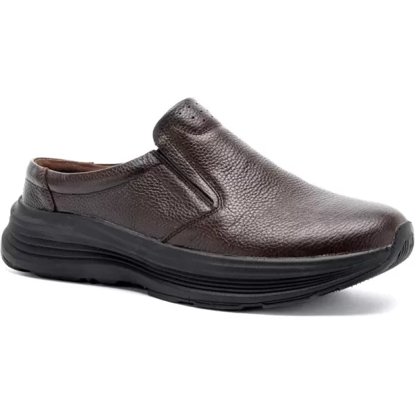 OrthoComfoot Orthopedic Leather Dress Shoes for Mens, Comfortable Arch Support Slip-Ons Loafers for Plantar Fasciitis, Orthotic Casual Walking Shoes for Foot and Heel Pain Relief