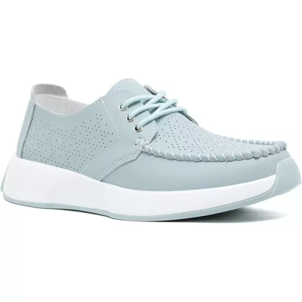 OrthoComfoot Orthopedic Leather Dress Shoes for Womens, Comfortable Plantar Fasciitis Fashion Sneakers with Arch Support, Casual Orthotic Walking Shoes for Foot and Heel Pain Relief