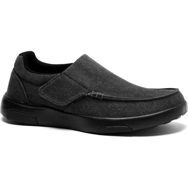 OrthoComfoot Orthopedic Slippers with Arch Support for Mens, Comfortable Plantar Fasciitis House Shoes, Winter Orthotic Moccasin Slip-On for Foot and Heel Pain
