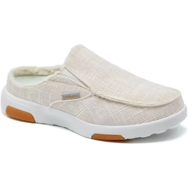 OrthoComfoot Women's Orthopedic Canvas Slip-On Shoes, Comfortable Arch Support Slippers for Plantar Fasciitis, Casual Orthotic Loafers for Foot Heel Pain Relief)