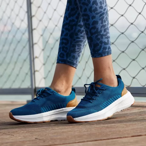 OrthoComfoot Women's Orthopedic Breathable Sneakers, Cushioned Arch Support Walking Shoes for Plantar Fasciitis, Orthotic Soft Casual Fashion Sneakers for Ankle and Foot Pain Relief