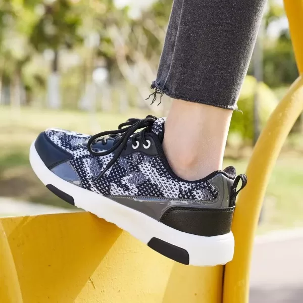 OrthoComfoot Women's Orthopedic Walking Shoes, Comfortable Outdoor Fashion Sneakers with Arch Support, Ultralight Casual Sneakers for Heel and Foot Pain Relief