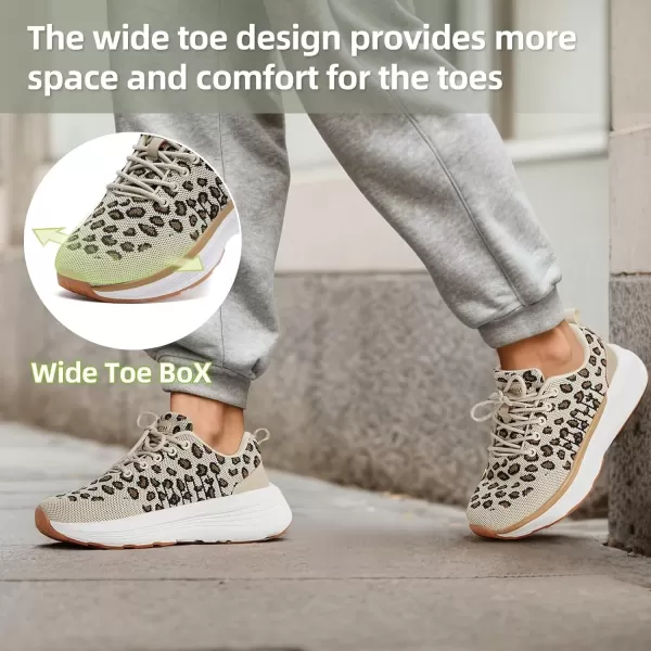 Orthocomfoot Orthopedic Breathable Fashion Sneakers for Womens, Comfortable Cushion Arch Support Walking Shoes for Plantar Fasciitis, Orthotic Casual Thick Sole Sneakers for Ankle and Foot Pain Relief