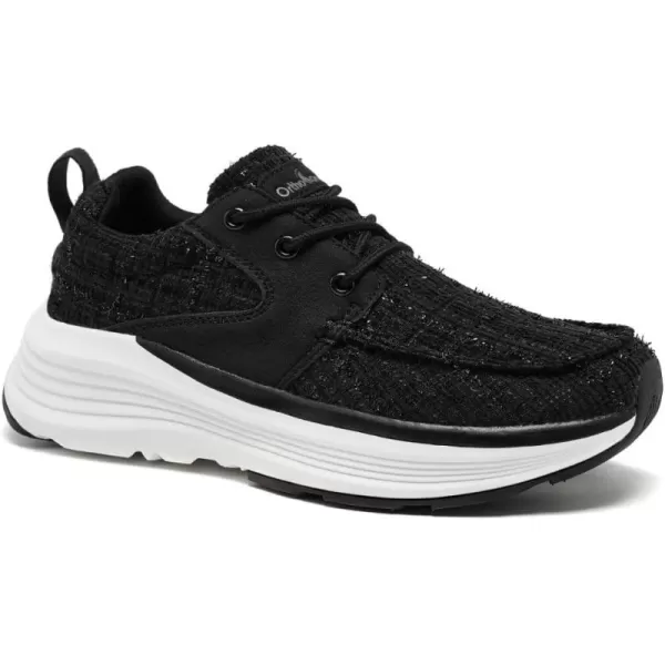 OrthoComfoot Women's Orthopedic Breathable Sneakers, Cushioned Arch Support Walking Shoes for Plantar Fasciitis, Orthotic Soft Casual Fashion Sneakers for Ankle and Foot Pain Relief