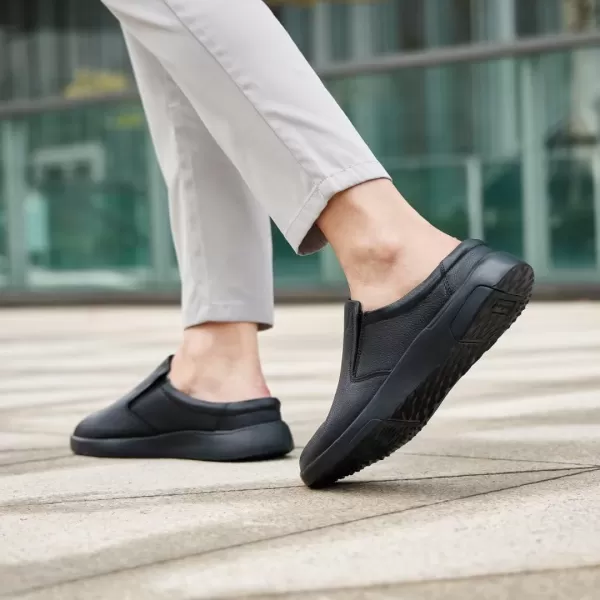 OrthoComfoot Men's Orthopedic Comfortable Oxford Dress Shoes for Plantar Fasciitis, Orthotic Genuine Leather Loafers with Arch Support, Casual Walking Shoes for Foot and Heel Pain Relief