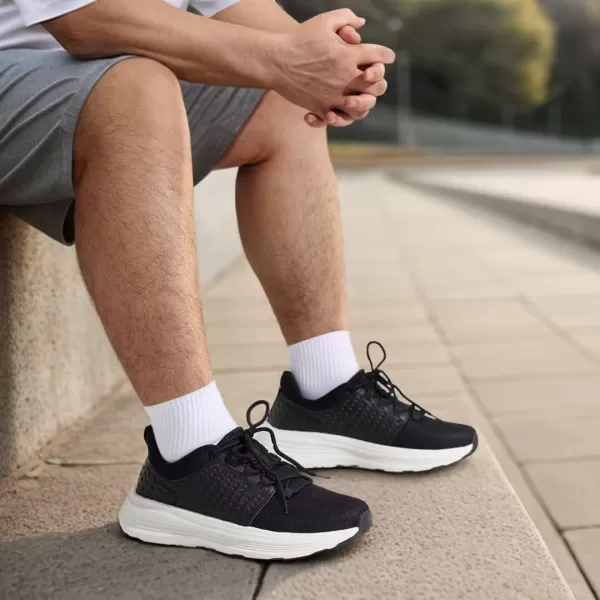 OrthoComfoot Men's Orthopedic Comfortable Walking Shoes, Casual Arch Support Casual Shoes for Plantar Fasciitis, Orthotic Soft Thick Sole Sneakers for Foot and Heel Pain Relief