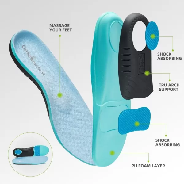 OrthoComfoot Men's Orthopedic Plantar Fasciitis Sneakers, Achilles Tendonitis Shoes with Arch Support, Lace Up Ergonomic Shoes for Ankle and Foot Pain Relief