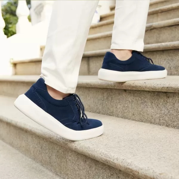 OrthoComfoot Men's Orthotic Sneakers with Arch Support, Ergonomic Shoes for Plantar Fasciitis, Comfort Casual Shoes for Ankle and Heel Pain Relief