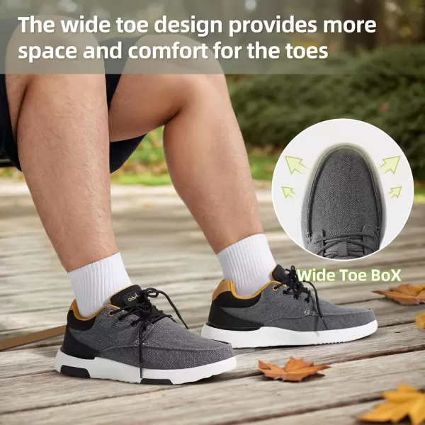 OrthoComfoot Orthopedic Comfortable Walking Shoes for Mens, Casual Plantar Fasciitis Shoes with Arch Support, Adjustable Cushion Orthotic Fashion Sneakers for Foot and Heel Pain