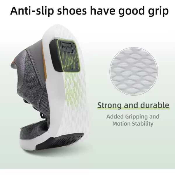 OrthoComfoot Orthopedic Comfortable Walking Shoes for Mens, Casual Plantar Fasciitis Shoes with Arch Support, Adjustable Cushion Orthotic Fashion Sneakers for Foot and Heel Pain
