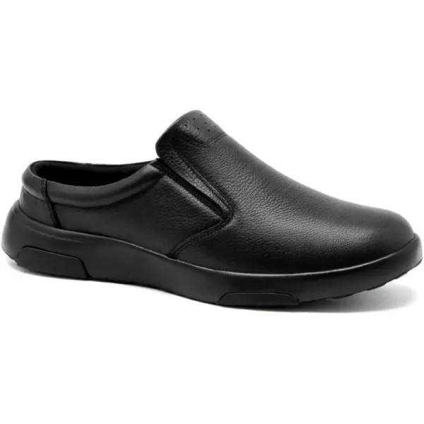 OrthoComfoot Men's Orthopedic Comfortable Oxford Dress Shoes for Plantar Fasciitis, Orthotic Genuine Leather Loafers with Arch Support, Casual Walking Shoes for Foot and Heel Pain Relief