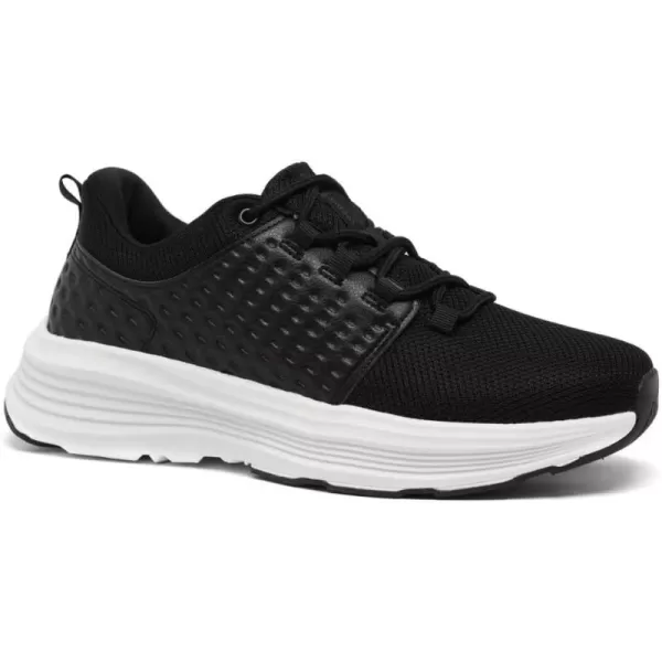 OrthoComfoot Men's Orthopedic Comfortable Walking Shoes, Casual Arch Support Casual Shoes for Plantar Fasciitis, Orthotic Soft Thick Sole Sneakers for Foot and Heel Pain Relief
