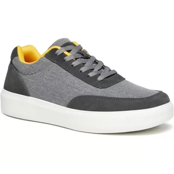 OrthoComfoot Men's Orthopedic Plantar Fasciitis Sneakers, Achilles Tendonitis Shoes with Arch Support, Lace Up Ergonomic Shoes for Ankle and Foot Pain Relief