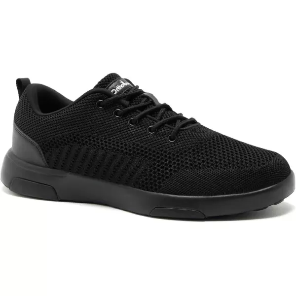 OrthoComfoot Men's Orthopedic Walking Shoes for Plantar Fasciitis Relief, Comfortable Arch Support Casual Fashion Sneakers, Cushioned Orthotic Slip-On for Foot and Heel Pain