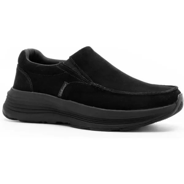 OrthoComfoot Orthopedic Walking Shoes with Arch Support for Mens, Leather Slip-On Loafers for Plantar Fasciitis, Comfortable Orthotic Dress Shoes for Foot and Heel Pain Relief