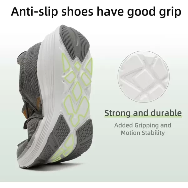 OrthoComfoot Men's Orthopedic Fashion Sneakers for Plantar Fasciitis: Comfortable Arch Support Walking Shoes, Orthotic Cushioned Thick Sole Sneakers for Foot and Heel Pain Relief