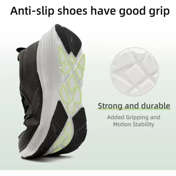 OrthoComfoot Men's Orthopedic Fashion Sneakers for Plantar Fasciitis: Comfortable Arch Support Walking Shoes, Orthotic Cushioned Thick Sole Sneakers for Foot and Heel Pain Relief