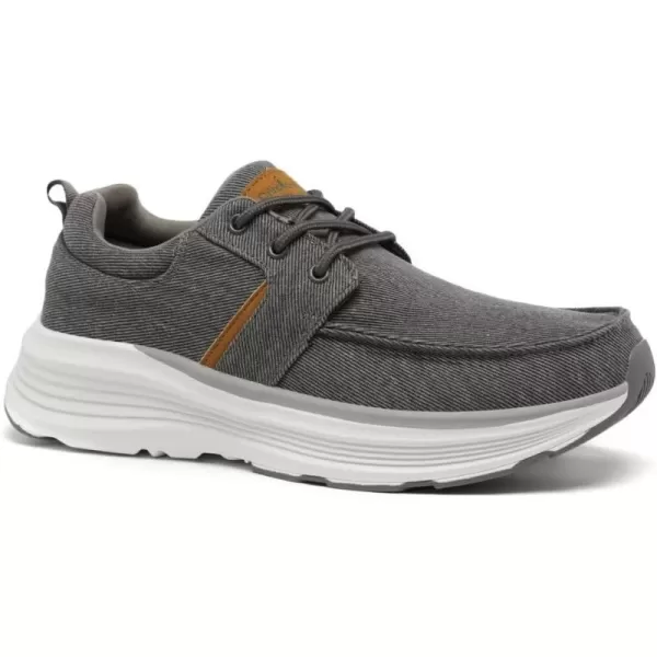 OrthoComfoot Men's Orthopedic Fashion Sneakers for Plantar Fasciitis: Comfortable Arch Support Walking Shoes, Orthotic Cushioned Thick Sole Sneakers for Foot and Heel Pain Relief
