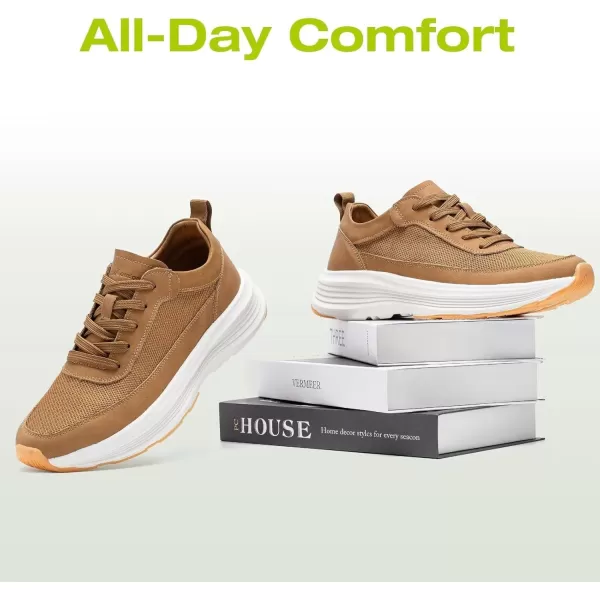 OrthoComfoot Orthopedic Comfortable Fashion Sneakers for Mens, Breathable Arch Support Walking Shoes for Plantar Fasciitis, Casual Orthotic Outdoor Shoes for Foot and Heel Pain Relief