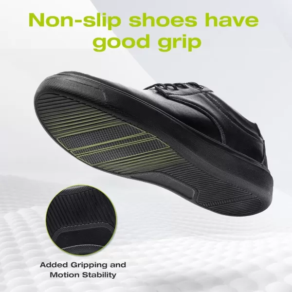 OrthoComfoot Orthopedic Dress Shoes for Mens Wide Width Toe Box, Comfortable Arch Support Leather Oxfords for Plantar Fasciitis, Casual Business Orthotic Walking Shoes for Foot and Heel Pain