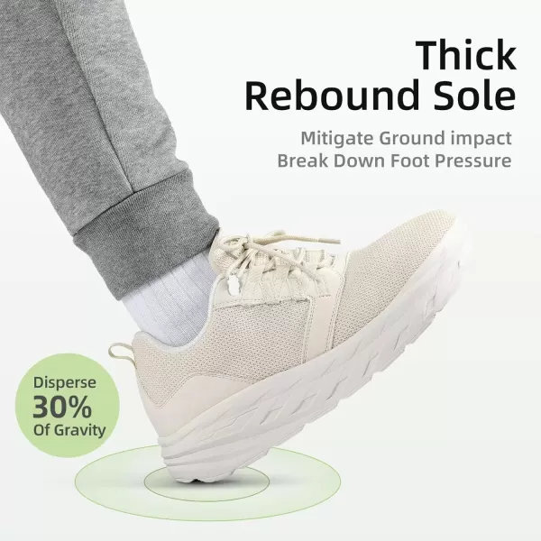 OrthoComfoot Men's Orthopedic Diabetic Wide Walking Shoes: Comfortable Plantar Fasciitis Fashion Sneakers with Arch Support for Hammer Toes, Casual Swollen Shoes for Heel and Foot Pain Relief