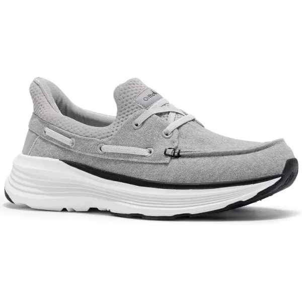 OrthoComfoot Men's Orthopedic Hands Free Slip-in Loafers: Comfortable Arch Support Loafers for Plantar Fasciitis, Casual Walking Shoes with Cushion Thick Sole for Foot and Heel Pain Relief