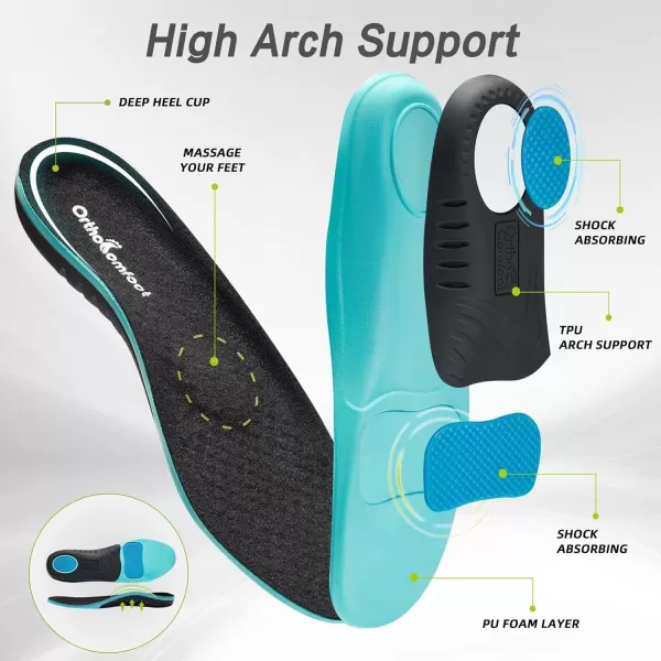imageOrthoComfoot Mens Orthopedic Hands Free Slip ins Loafers Comfortable Casual Arch Support Plantar Fasciitis Walking Shoes Standing Work Orthotic Thick Sole Shoes for Foot and Heel Pain ReliefW1black