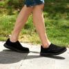imageOrthoComfoot Mens Orthopedic Slip On Loafers Walking Shoes with Arch Support Suede Leather Dress SlipOns Loafers for Plantar Fasciitis Comfortable NonSlip Shoes for Foot and Heel Pain ReliefW1black
