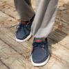imageOrthoComfoot Mens Orthopedic SlipOn Loafers Walking Shoes Casual Canvas Plantar Fasciitis Loafers with Arch Support Comfortable Orthotic Shoes for Foot and Heel Pain ReliefW1denim
