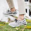 imageOrthoComfoot Mens Orthopedic SlipOn Loafers Walking Shoes Casual Canvas Plantar Fasciitis Loafers with Arch Support Comfortable Orthotic Shoes for Foot and Heel Pain ReliefW3light Grey