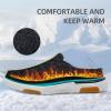 imageOrthoComfoot Mens Orthopedic SlipOn Loafers Walking Shoes with Arch Support Casual Plantar Fasciitis Slippers for Flat Feet Comfortable Orthotic Shoes for Foot and Heel Pain ReliefW3akhaki Builtin Fleece Lining 
