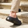 imageOrthoComfoot Mens Orthopedic SlipOn Loafers Walking Shoes with Arch Support Casual Plantar Fasciitis Slippers for Flat Feet Comfortable Orthotic Shoes for Foot and Heel Pain ReliefW2black