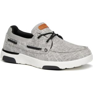 imageOrthoComfoot Mens Orthopedic SlipOn Loafers Walking Shoes Casual Canvas Plantar Fasciitis Loafers with Arch Support Comfortable Orthotic Shoes for Foot and Heel Pain ReliefW3light Grey