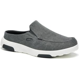 imageOrthoComfoot Mens Orthopedic SlipOn Loafers Walking Shoes with Arch Support Casual Plantar Fasciitis Slippers for Flat Feet Comfortable Orthotic Shoes for Foot and Heel Pain ReliefW7dark Grey