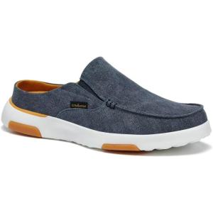 imageOrthoComfoot Mens Orthopedic SlipOn Loafers Walking Shoes with Arch Support Casual Plantar Fasciitis Slippers for Flat Feet Comfortable Orthotic Shoes for Foot and Heel Pain ReliefW1denim