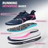 imageOrthoComfoot Womens Orthopedic Hands Free Running Shoes Comfortable Casual Arch Support Plantar Fasciitis Sports Sneakers High Arch Athletic Tennis Work Walking Shoes for Foot Heel Pain ReliefW3rose