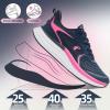imageOrthoComfoot Womens Orthopedic Hands Free Running Shoes Comfortable Casual Arch Support Plantar Fasciitis Sports Sneakers High Arch Athletic Tennis Work Walking Shoes for Foot Heel Pain ReliefW3rose