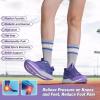 imageWomens Orthopedic Hands Free Running Shoes Comfortable Plantar Fasciitis Arch Support Sports Sneakerss Casual Orthotic High Arch Tennis Work Walking Shoes for Foot Heel Pain ReliefW2purple