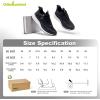 imageWomens Orthopedic Hands Free Running Shoes Comfortable Plantar Fasciitis Arch Support Sports Sneakerss Casual Orthotic High Arch Tennis Work Walking Shoes for Foot Heel Pain ReliefW1black