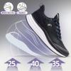 imageWomens Orthopedic Hands Free Running Shoes Comfortable Plantar Fasciitis Arch Support Sports Sneakerss Casual Orthotic High Arch Tennis Work Walking Shoes for Foot Heel Pain ReliefW1black