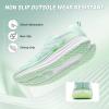 imageWomens Orthopedic Running Shoes with Arch Support Comfortable Casual Plantar Fasciitis Flat Feet Tennis Walking Shoes Orthotic Supportive Athletic Sports Sneakers for Foot and Heel Pain ReliefW3light Green