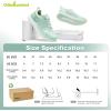 imageWomens Orthopedic Running Shoes with Arch Support Comfortable Casual Plantar Fasciitis Flat Feet Tennis Walking Shoes Orthotic Supportive Athletic Sports Sneakers for Foot and Heel Pain ReliefW3light Green