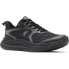 imageOrthoComfoot Womens Orthopedic Hands Free Running Shoes Comfortable Casual Arch Support Plantar Fasciitis Sports Sneakers High Arch Athletic Tennis Work Walking Shoes for Foot Heel Pain ReliefW1black