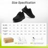imageMens Orthopedic Leather Dress Shoes Casual Arch Support Plantar Fasciitis Orthotic Walking Business Oxford Comfortable High Arch Golf Tennis Work Sneakers for Foot Heel Pain ReliefW1black