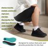 imageOrthoComfoot Mens Orthopedic Diabetic Wide Walking Shoes Comfortable Plantar Fasciitis Fashion Sneakers with Arch Support for Swollen Casual Hammer Toes Shoes for Foot and Heel Pain ReliefK1black