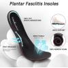 imageMens Orthopedic Business Leather Dress Walking Shoes Comfortable Arch Support Orthotic Plantar Fasciitis Formal Oxford Casual Work Classic Modern Slip On Loafers for Foot and Heel Pain ReliefW1black
