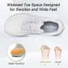 imageWide Toe Shoes for Men  New Wide Width Hiking Sneakers for Mens  Arch Support Walking Shoe for Plantar Fasciitics  Comfortable Work Sneaker for ManK2gray